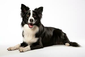 ai genererad realistisk gräns collie ClipArt foto