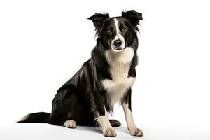 ai genererad realistisk gräns collie ClipArt foto