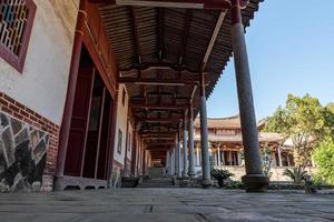 lokal struktur av kinesiska traditionella buddhistiska tempel foto