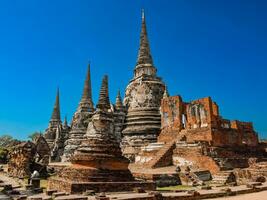 ayutthaya, en värld arv stad av thailand foto
