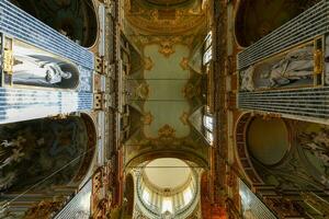 chiesa dei santi vittore e carlo - genua, Italien foto
