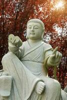 religiös staty av Kina. foto