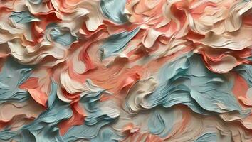 ai genererad mjuk rosa och blå abstrakt textur. foto