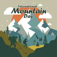 internationell berg dag mån, dec 11, 2023. internationell berg dag är berömd årligen på 11 december till till skapa medvetenhet handla om de betydelse av bergen till liv. foto