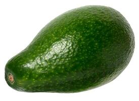 hela grön avokado frukt isolerat på vit bakgrund, gott och friska, stänga upp foto