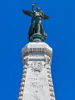 Hundraårsdag monument - trevlig, Frankrike foto
