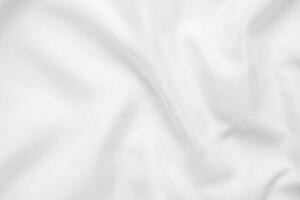abstrakt vit tyg med mjuk Vinka textur bakgrund foto