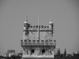 de stad av lissabon i portugal foto