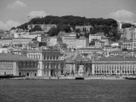 de stad av lissabon i portugal foto