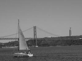 de stad av lissabon i portugal foto