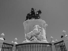 de stad av lissabon i portugal foto