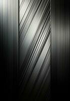 ai genererad vertikal metall textur, stål silver- bakgrund - ai genererad bild foto