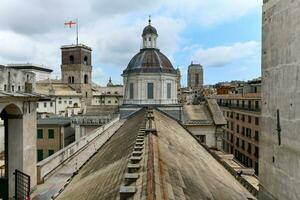 helgon Lawrence katedral - genua, Italien foto