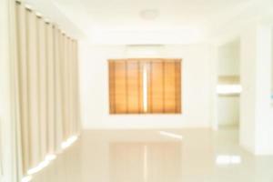 abstrakt oskärpa tomt rum i ett hus foto