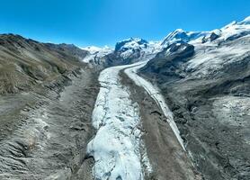 glaciär - schweiz foto