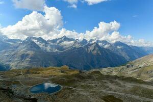 gorner glaciär - schweiz foto