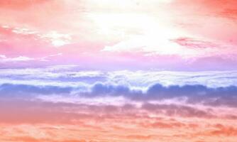 himmel bakgrund med pastell gradienter foto