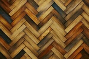ai genererad trä- charm sömlös mönster visa upp de textur av trä golv foto