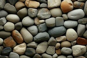 ai genererad harmonisk sten sömlös sten textur former ett elegant, upprepa mönster foto