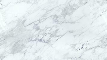 ai genererad elegans av marmor med en minimalistisk och realistisk bild av vit marmor textur. ai genererad foto