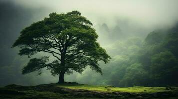 ai genererad lugn natur elegant bakgrund foto