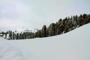 malam jabba och kalam swat landskap foto