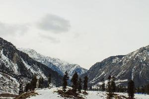 malam jabba och kalam swat landskap foto