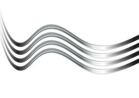 silver- metall vågor abstrakt bakgrund foto