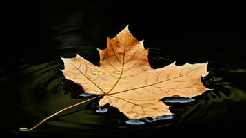 ai genererad natur blad eco bakgrund foto