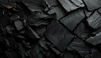 ai genererad kol är en svart ämne den där är Begagnade i många annorlunda sätt foto