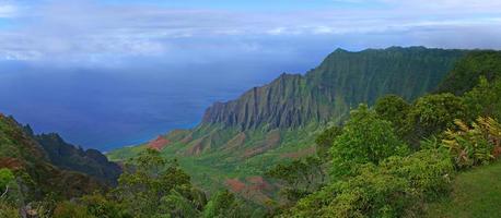 bergen i kauai hawaii foto