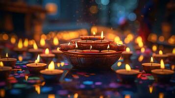 ai genererad diwali generativ ai foto