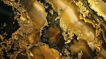 ai genererad guld marmor lyx bakgrund textur design foto