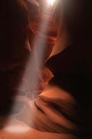 antilope slot canyon of the navajo in arizona usa foto