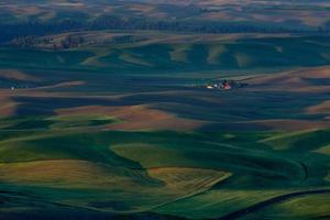 palouse washington från steptoe butte foto