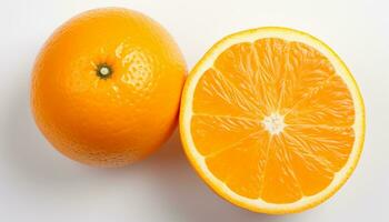 ai genererad friskhet och livskraft av citrus- frukt i natur genererad förbi ai foto