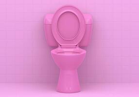 rosa toalett skål och rosa keramisk foto