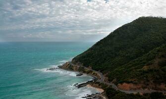 se på australier kust foto