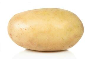 potatis på vit foto