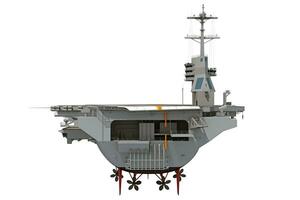 flygplan bärare militär örlogsfartyg, Marin 3d tolkning fartyg foto