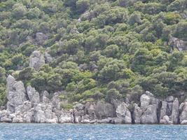 Medelhavet Egeiska havet kalkon, marmaris foto