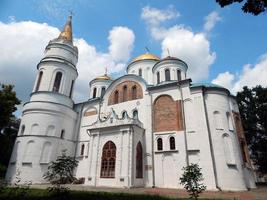 medeltida arkitektur av ukrainsk barock i Chernigov foto