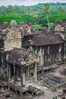 angkor wat tempel, siem skörda, kambodja. foto