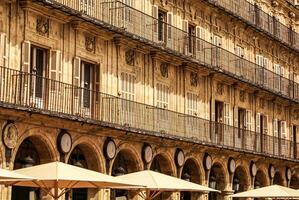 torg borgmästare, salamanca, Spanien. foto