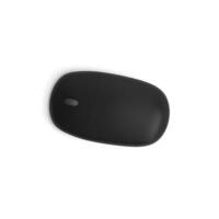 mus svart isolerat på vit bakgrund ny modell trådlös foto