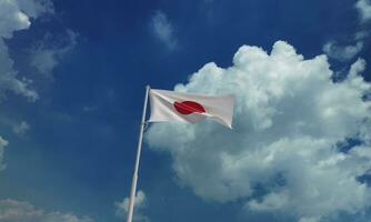 japan flagga Land nationell asiatisk vit isolerat bakgrund dicut objekt tokyo tsunami jordbävning be kärlek tillsammans patriotism Stöd kraschar Karta harmoni logotyp union firande enhet spara stad foto