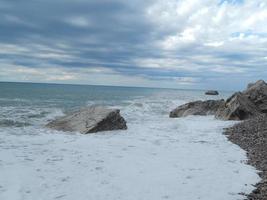 resa runt montenegro, Adriatiska havet, landskap foto