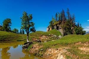 indisk himalayan landskap i Himalaya foto