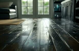 ai genererad bäst golv rengöringsmedel för hårt träslag golv foto