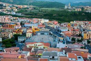 Foto med skön landskap från de ö av sardinien, Italien